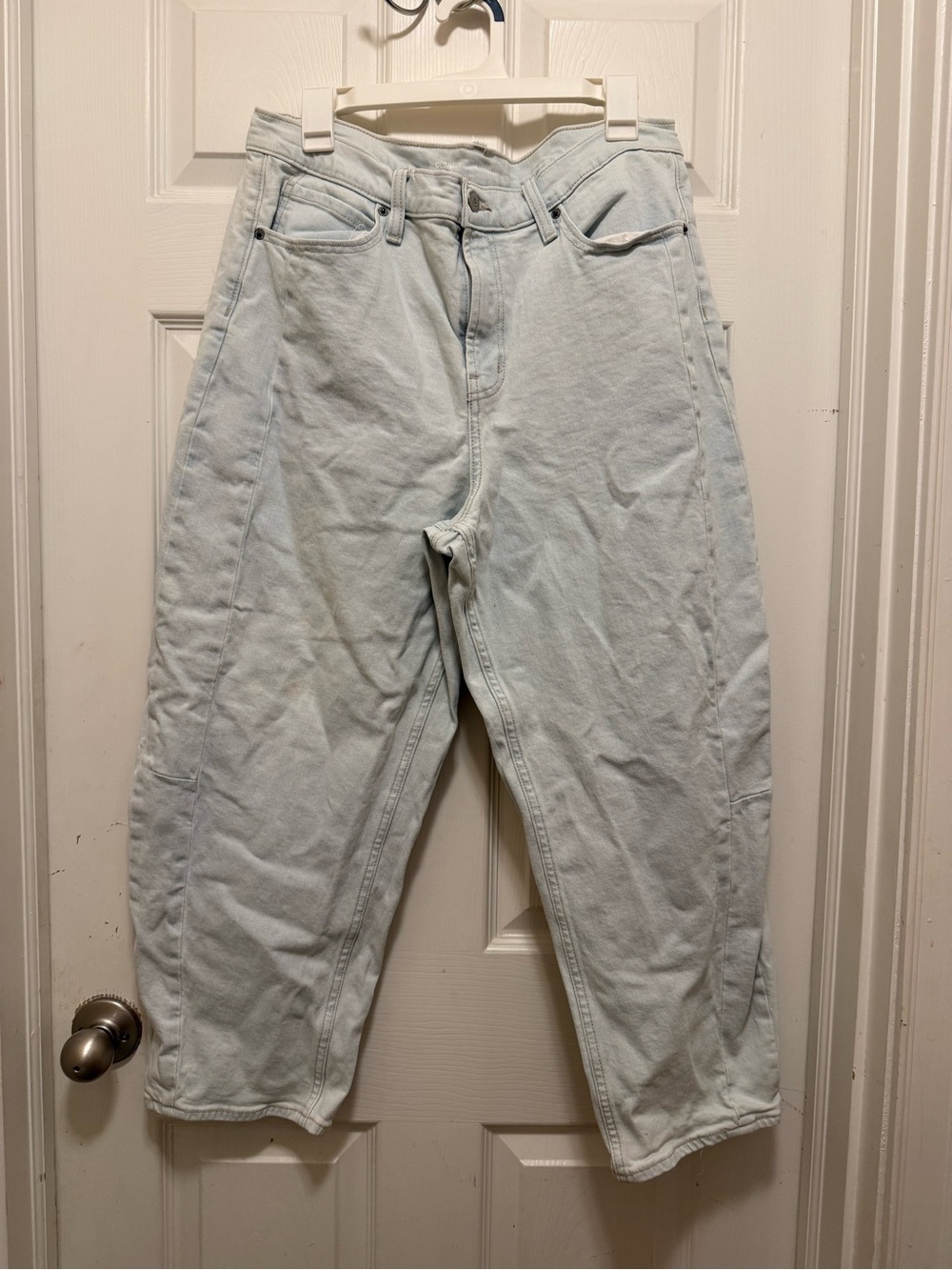 Old Navy Light Blue Barrel Leg Jeans